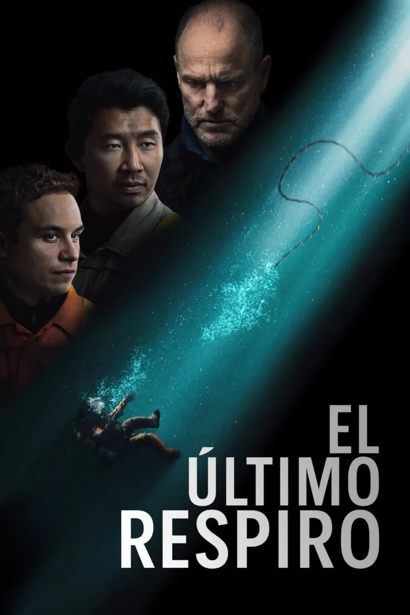 Carátula de la película el último respiro donde el protagonista permanece más de veinte minutos sin oxígeno